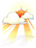 Nuvem Dia Ensolarado