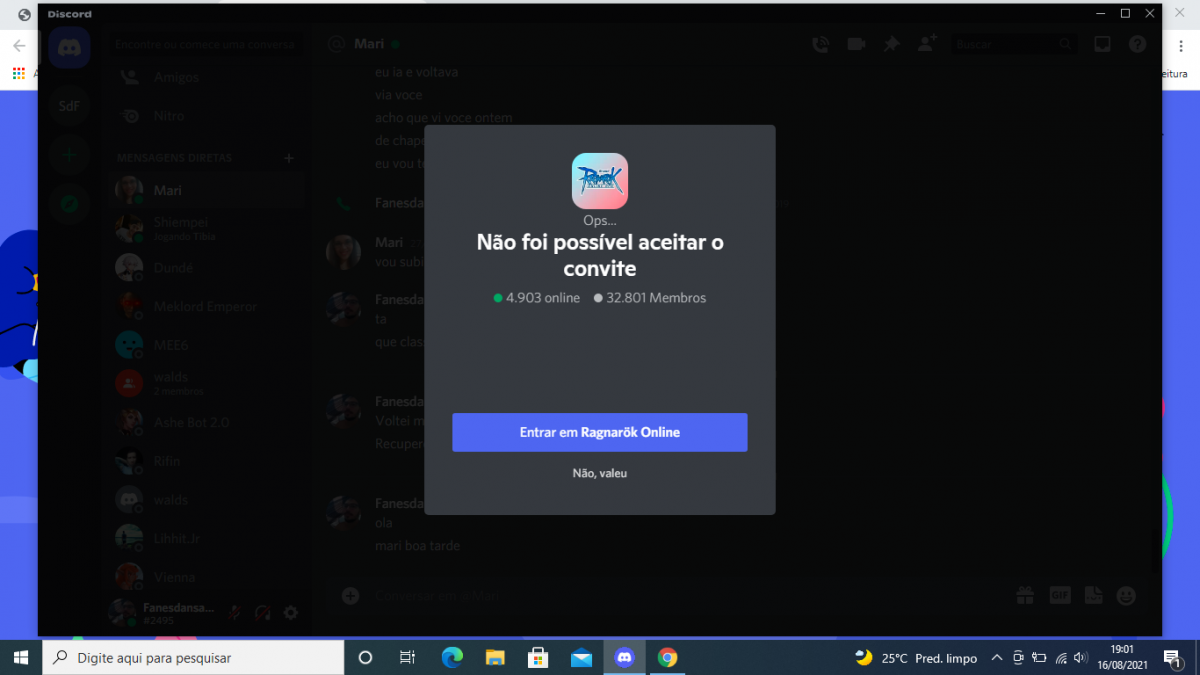 Como Saber se um Servidor foi Excluído no Discord: 5 Passos