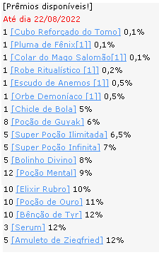 Resumo do Kafra News 10/10 - Geral - Ragnarok Online Brasil - Fórum